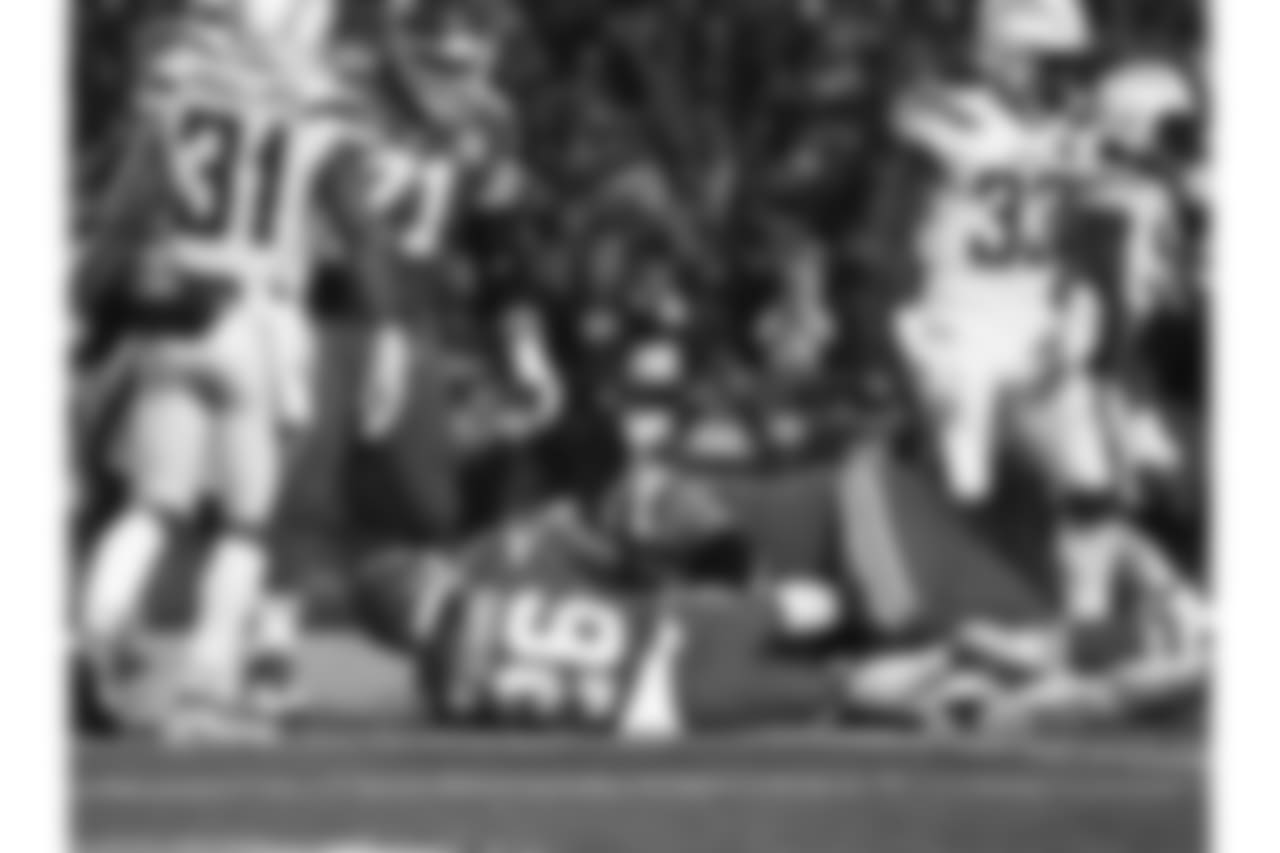 Los Angeles Chargers vs Kansas City Chiefs at Arrowhead Stadium, Kansas City, Missouri on December 13, 2018.