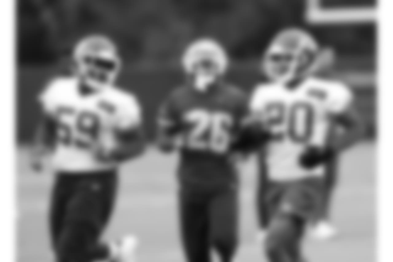 Kansas City Chiefs cornerback Steven Nelson (20) during practice on 10/10/18