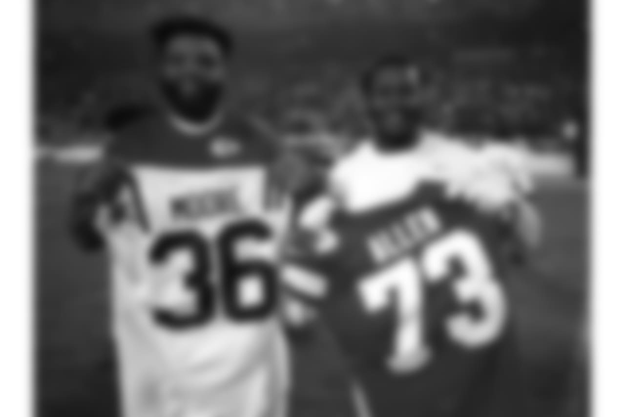 Kansas City Chiefs vs Indianapolis Colts at Arrowhead Stadium on January 12, 2019.