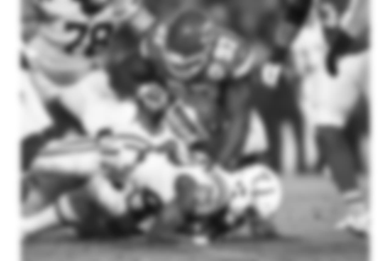 Kansas City Chiefs vs Indianapolis Colts at Arrowhead Stadium on January 12, 2019.