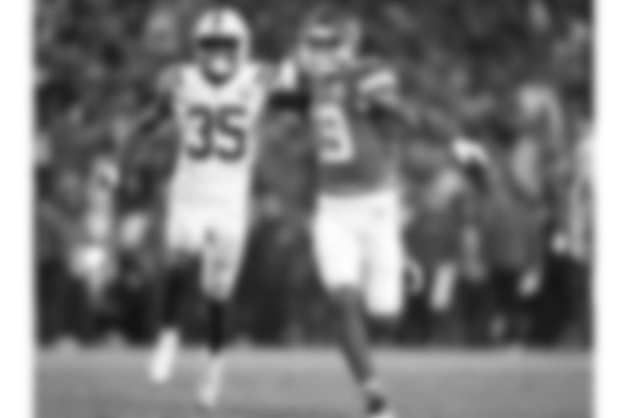 Kansas City Chiefs vs Indianapolis Colts at Arrowhead Stadium on January 12, 2019.