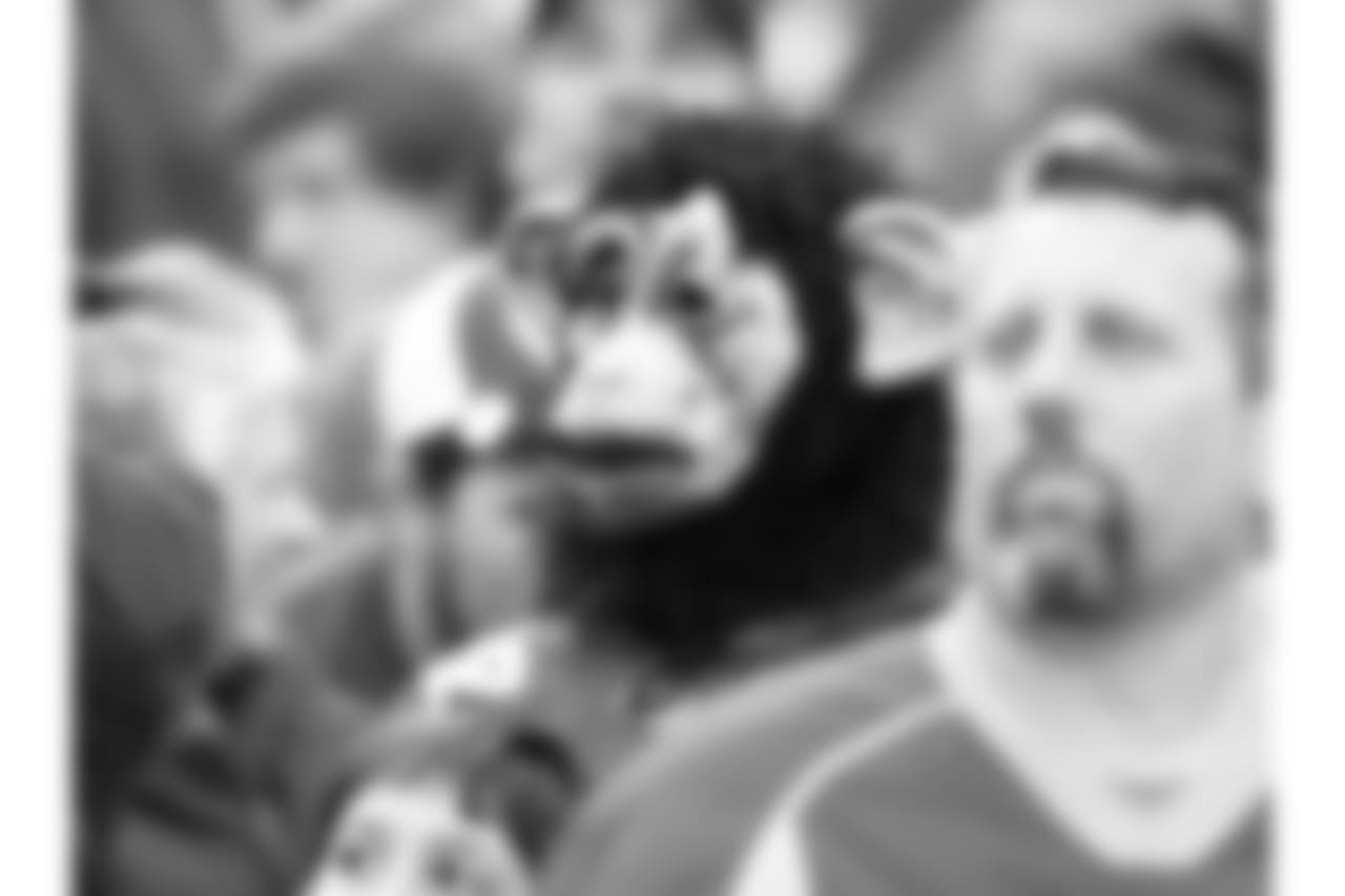 Kansas City Chiefs fans during the Chiefs vs Raiders game on December 14, 2014