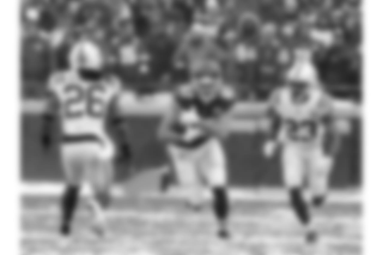Kansas City Chiefs vs Indianapolis Colts at Arrowhead Stadium on January 12, 2019.