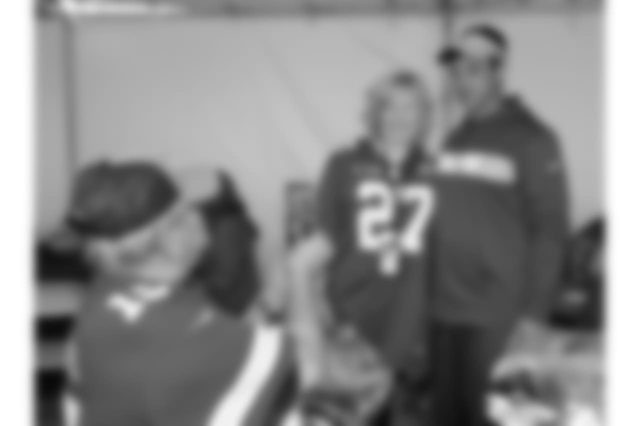 Chiefs Season Ticket Members were treated to a special tailgate following Sunday's practice at Chiefs Training Camp at Missouri Western State University in St Joseph, Missouri