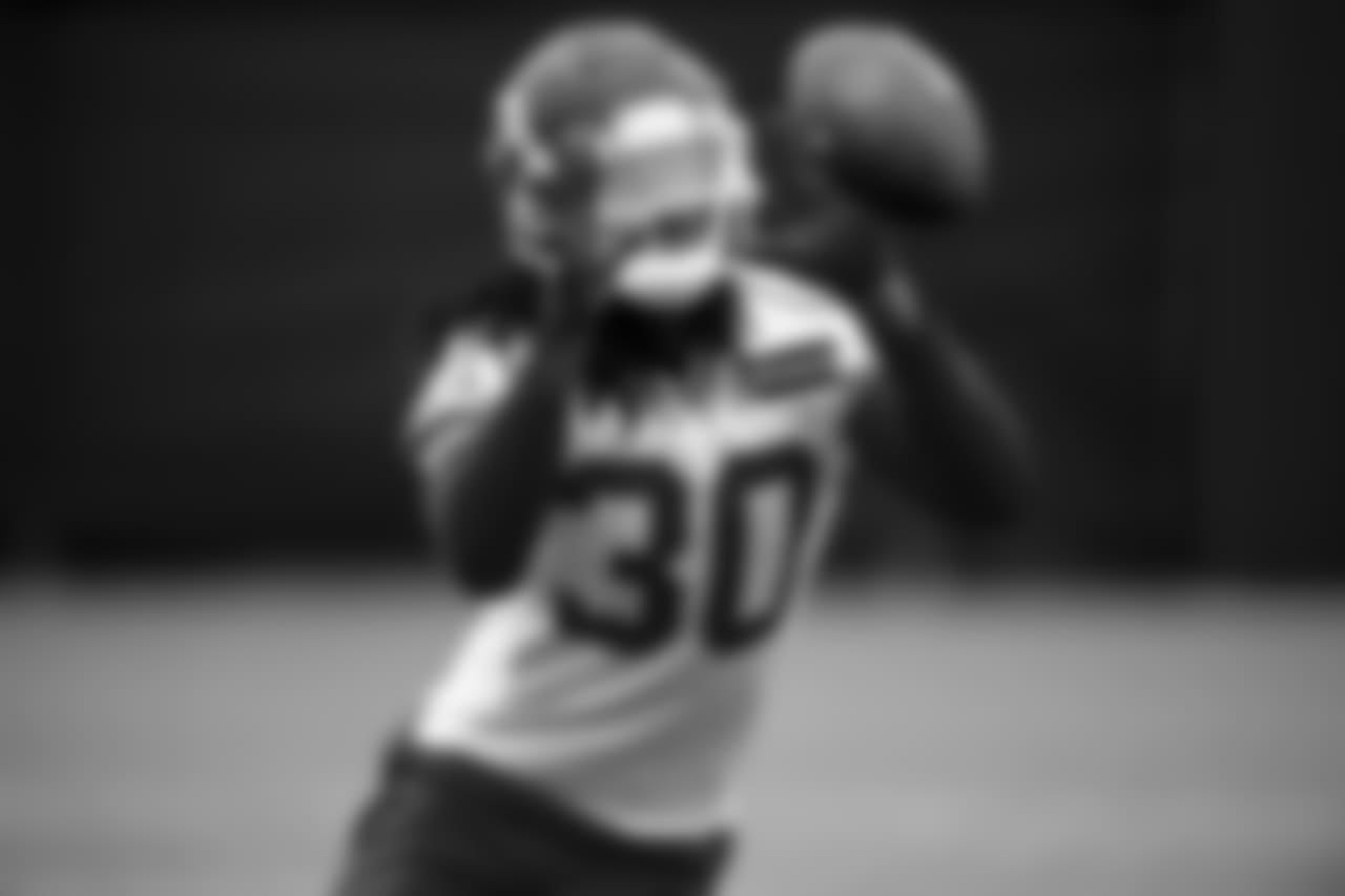 Kansas City Chiefs defensive back Josh Shaw (30) during practice on 10/4/18