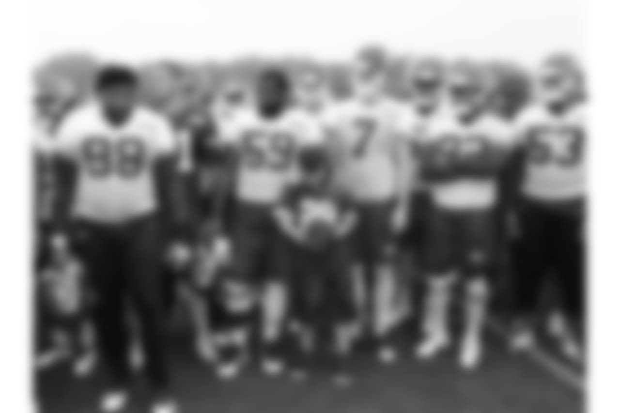 PLAYER during practice on 8/14/18 at Chiefs Training Camp at Missouri Western State University in St. Joseph, Missouri.