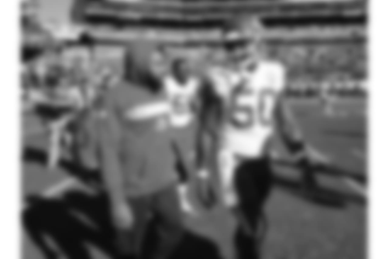 Kansas City Chiefs at Oakland Raiders at Oakland Alameda Coliseum on December 2, 2018.