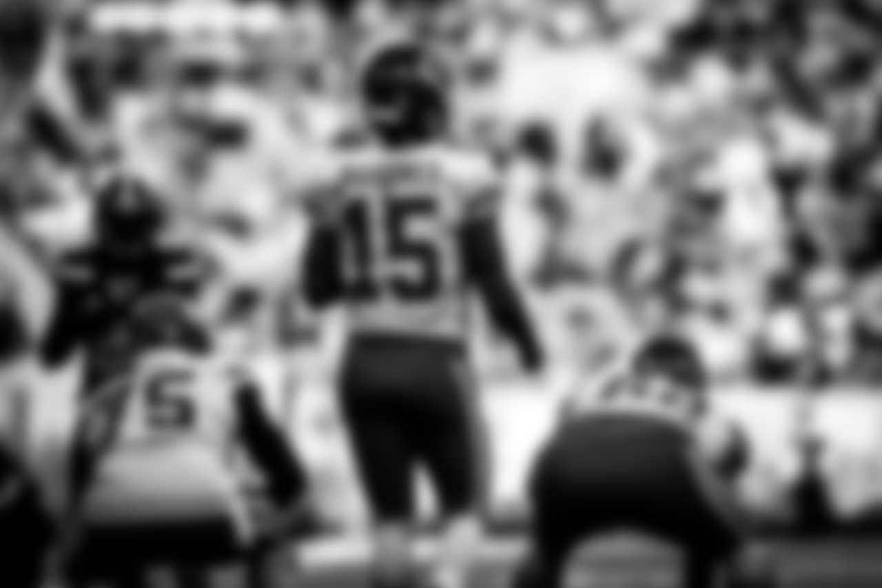Chiefs' team photographers favorite black and white images from last week's game