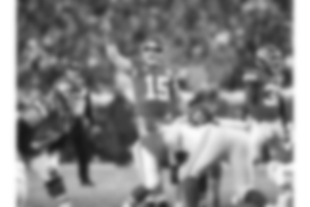 Kansas City Chiefs vs Indianapolis Colts at Arrowhead Stadium on January 12, 2019.