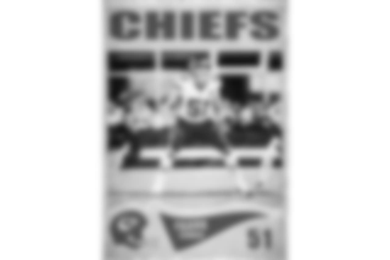 Kansas City Chiefs linebacker Frank Zombo (51)