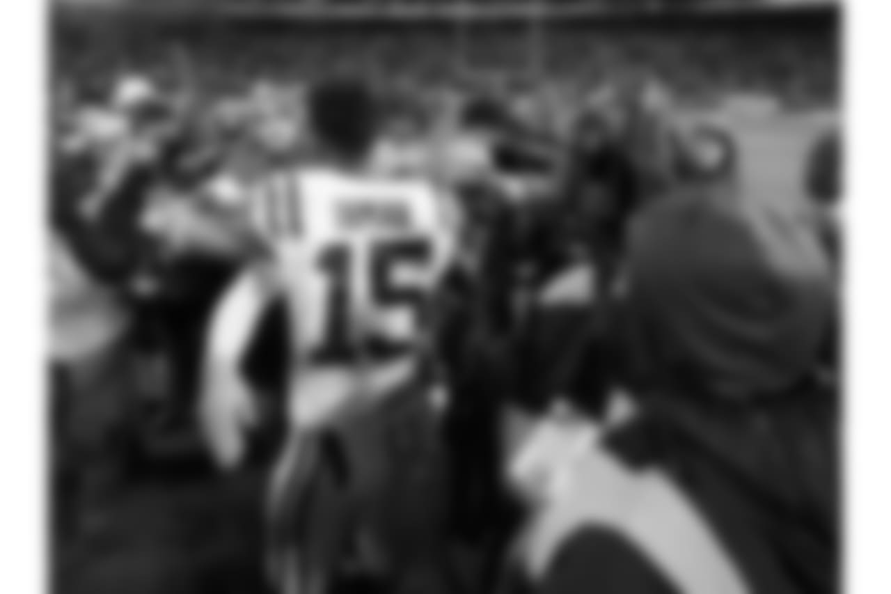 Kansas City Chiefs vs Indianapolis Colts at Arrowhead Stadium on January 12, 2019.