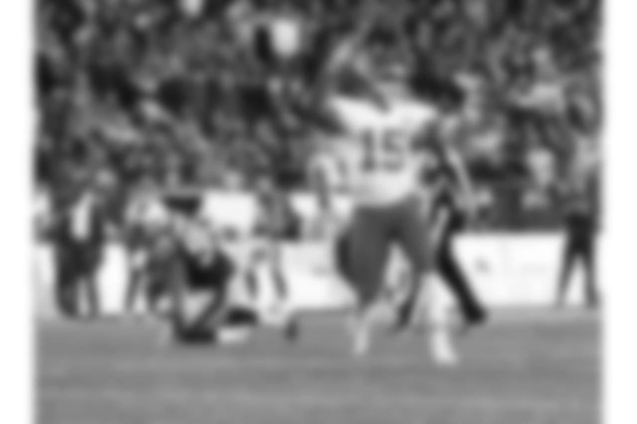 Kansas City Chiefs at New England Patriots at Gillette Stadium on October 14, 2018