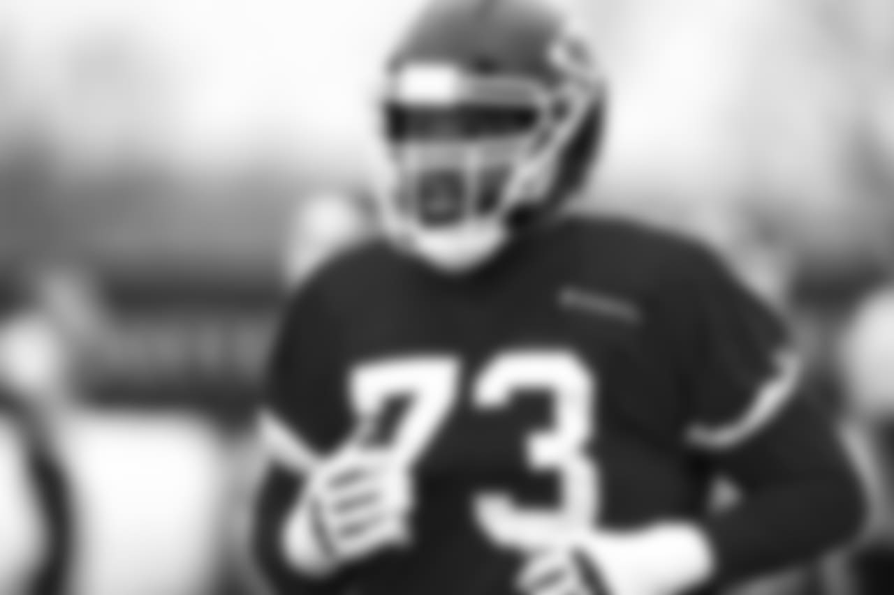 Kansas City Chiefs center Jeff Allen (73) during practice on 12/19/18