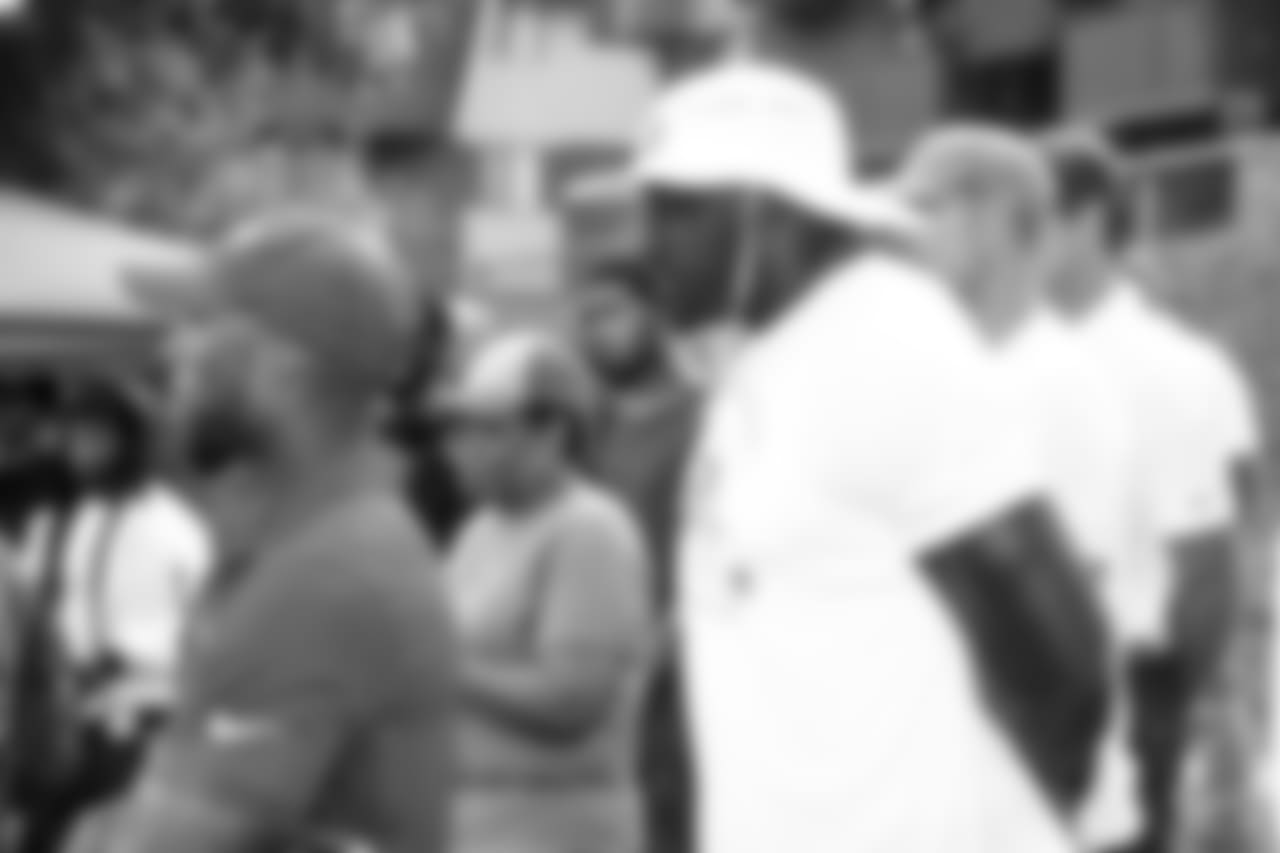 Players and executives attend a fishing event organized by De'Athony Thomas