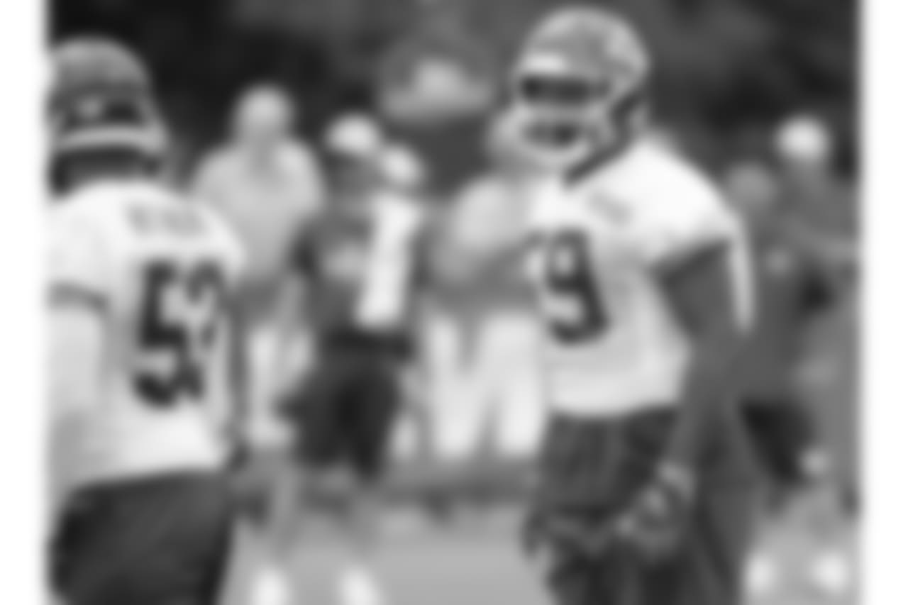 Kansas City Chiefs linebacker Reggie Ragland (59) during practice on 8/7/18 at Chiefs Training Camp at Missouri Western State University in St. Joseph, Missouri.