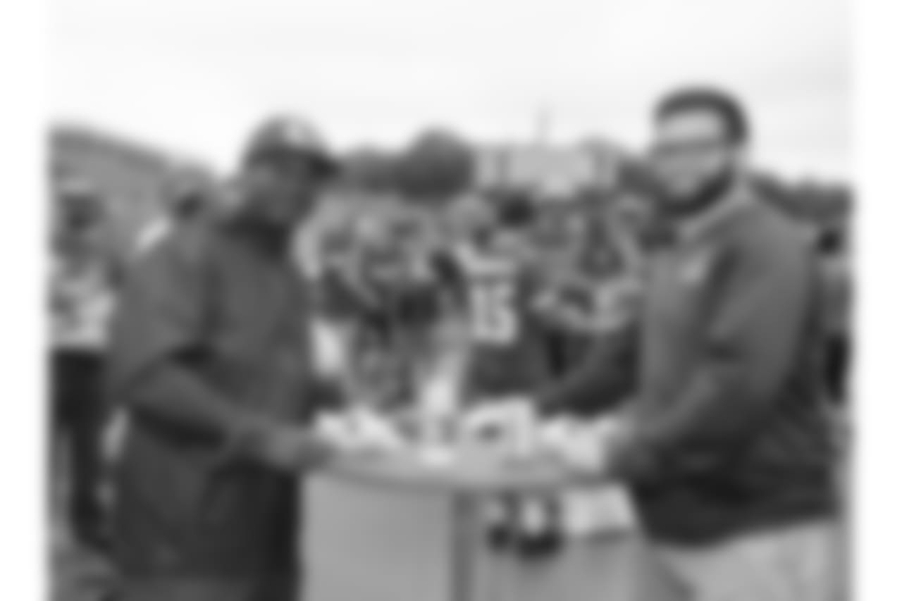 Chiefs Season Ticket Members were treated to a special tailgate following Sunday's practice at Chiefs Training Camp at Missouri Western State University in St Joseph, Missouri