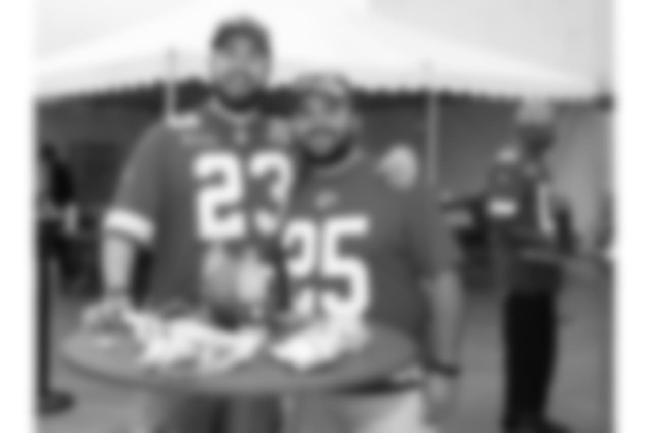 Chiefs Season Ticket Members were treated to a special tailgate following Sunday's practice at Chiefs Training Camp at Missouri Western State University in St Joseph, Missouri