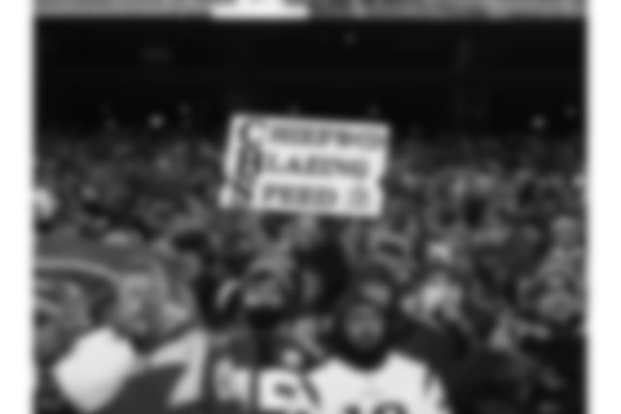 AFC Championship Game Kansas City Chiefs vs New England Patriots at Arrowhead Stadium on January 20, 2019.