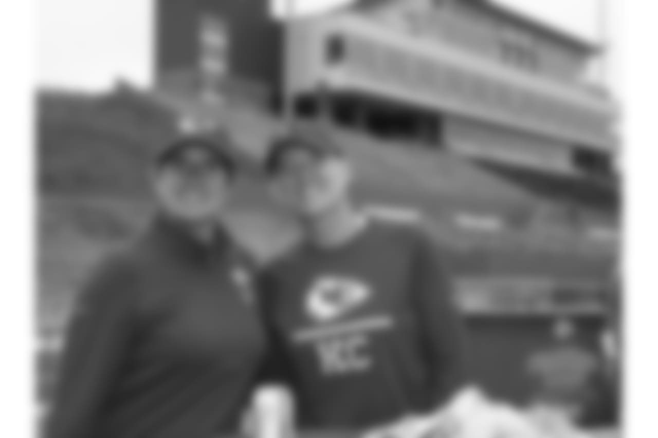 Chiefs Season Ticket Members were treated to a special tailgate following Sunday's practice at Chiefs Training Camp at Missouri Western State University in St Joseph, Missouri