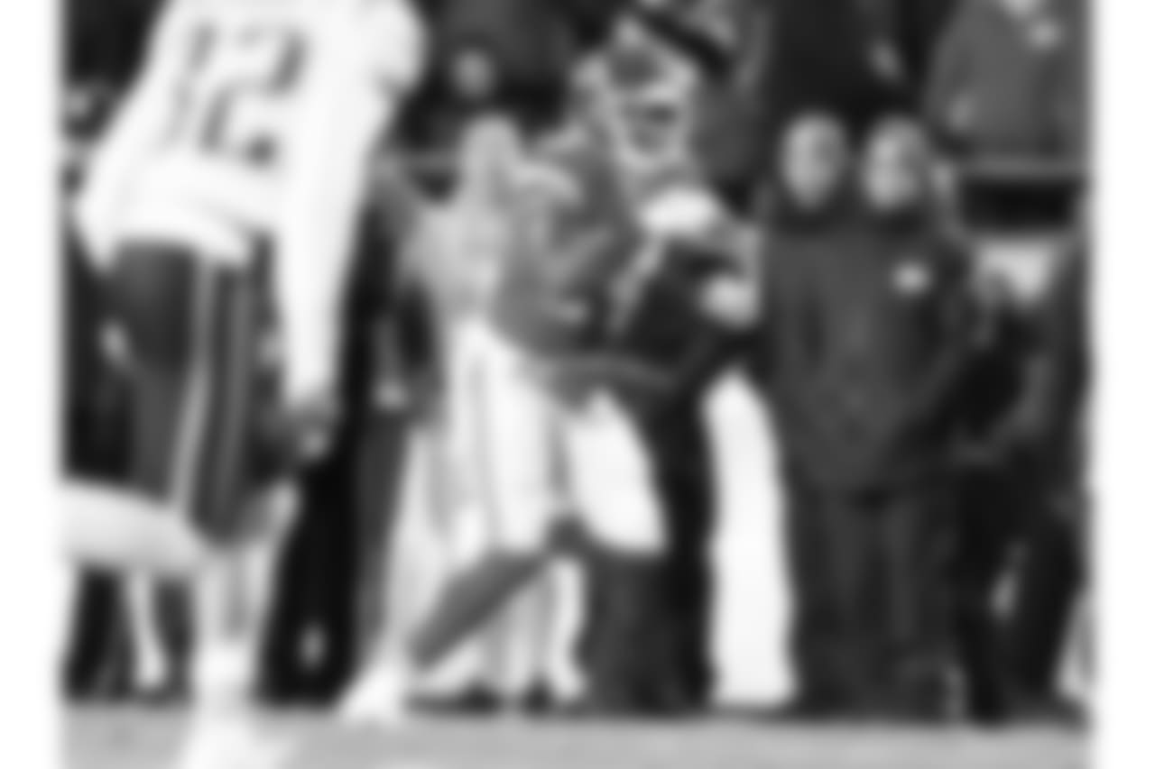 AFC Championship Game Kansas City Chiefs vs New England Patriots at Arrowhead Stadium on January 20, 2019.