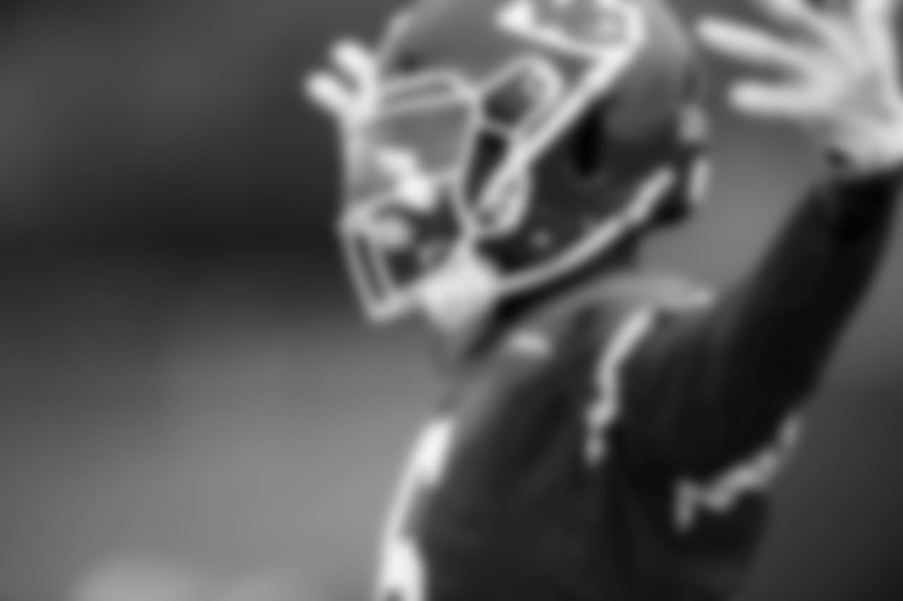 Kansas City Chiefs wide receiver Josh Crockett (6) during practice on 10/4/18