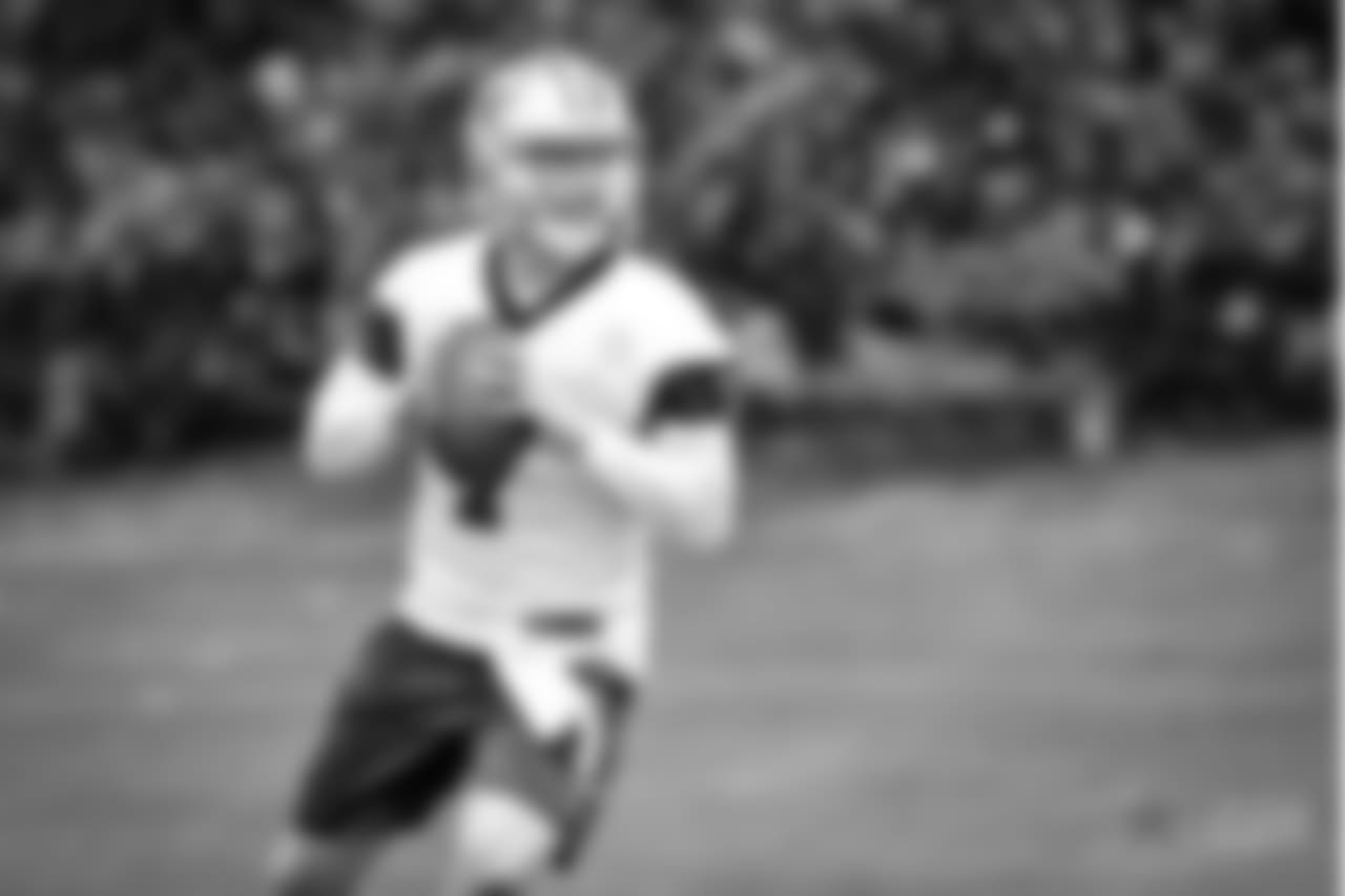 23 May 2018: Cooper Rush (7)
of the Dallas Cowboys during OTA day 2 practice at Ford Center at The Star in Frisco, Texas. Photo by James D. Smith/Dallas Cowboys
