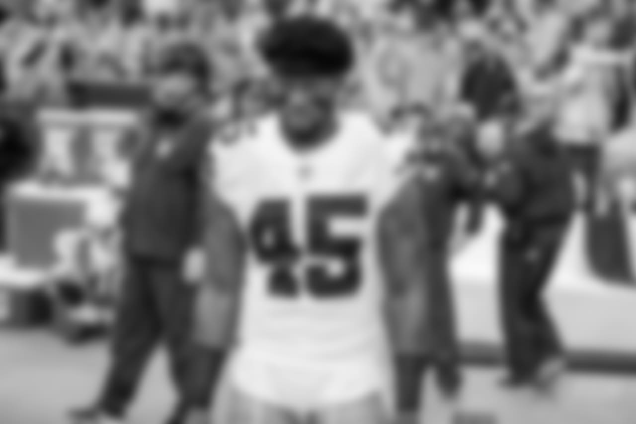 29 October 2017: Rod Smith (41)
of the Dallas Cowboys during their week 8 regular season 33-19 win over the Washington Redskins at FedEx Field in Landover, Maryland. Photo by James D. Smith/Dallas Cowboys