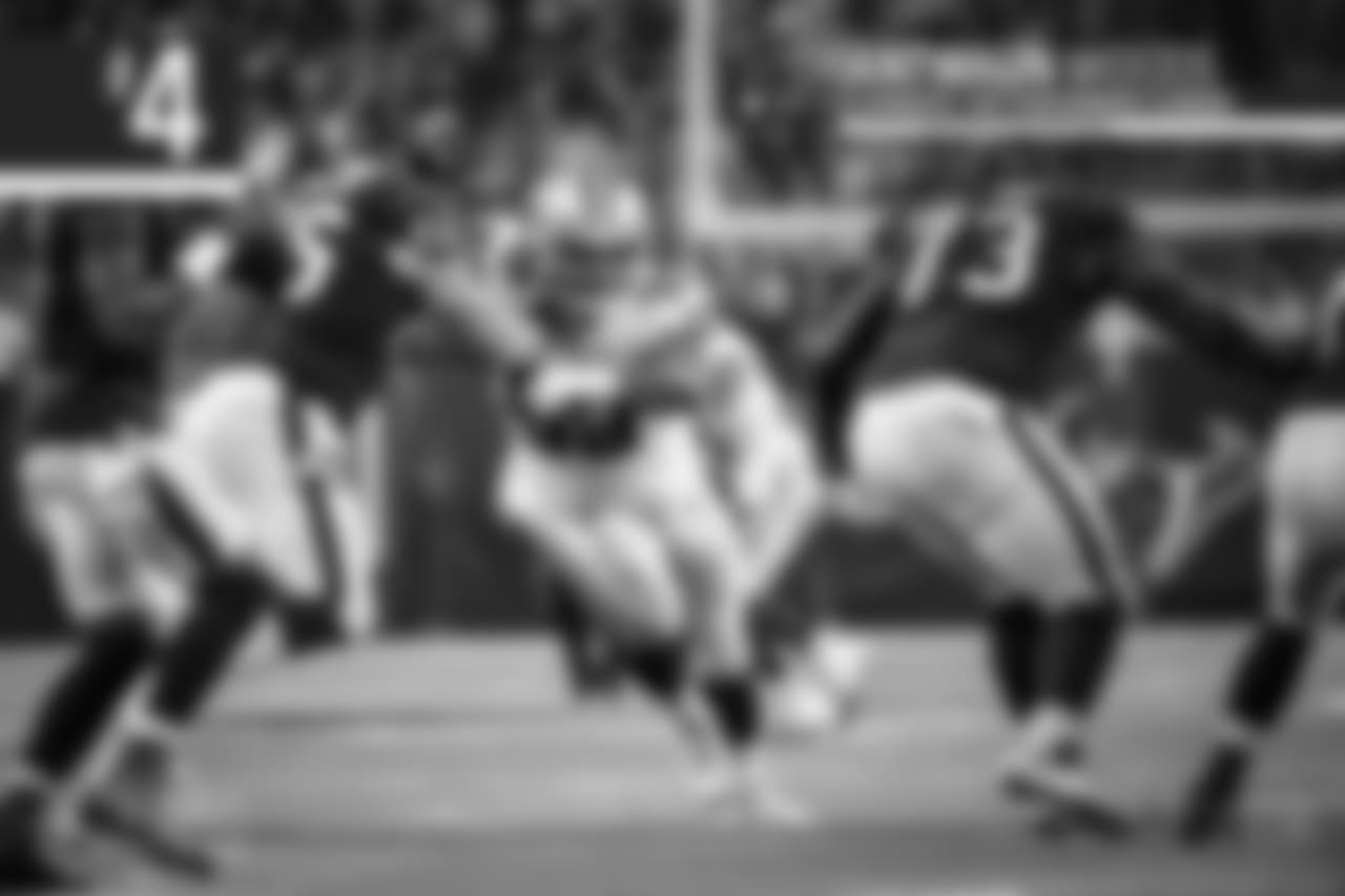 **4\. Antwaan Woods –** What a find the Cowboys have with him. He’s a big body who is using all of his size to be disruptive. He was in the backfield a lot, blowing up plays and forcing the Texans to get away from the run. He’s also a better sideline to sideline player than you would imagine for a player his size.