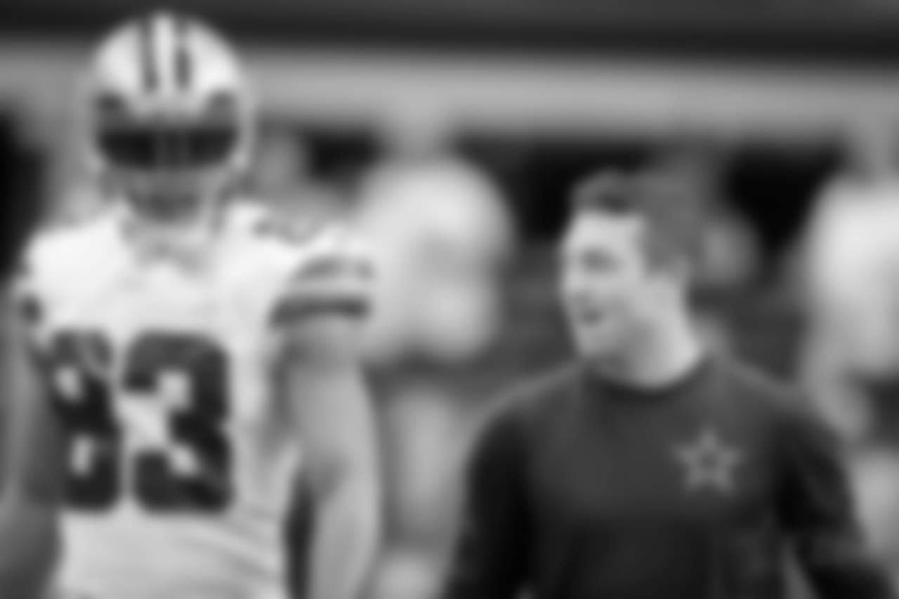 08 October 2017: Kyle Valero
of the Dallas Cowboys during their NFL week 5 regular season 35-31 loss to the Green Bay Packers at AT&T Stadium in Arlington, Texas. Photo by James D. Smith/Dallas Cowboys