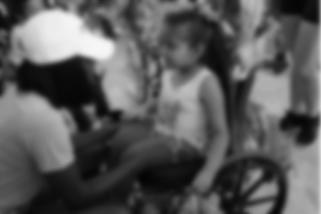 Kayla had a special bond with this young girl