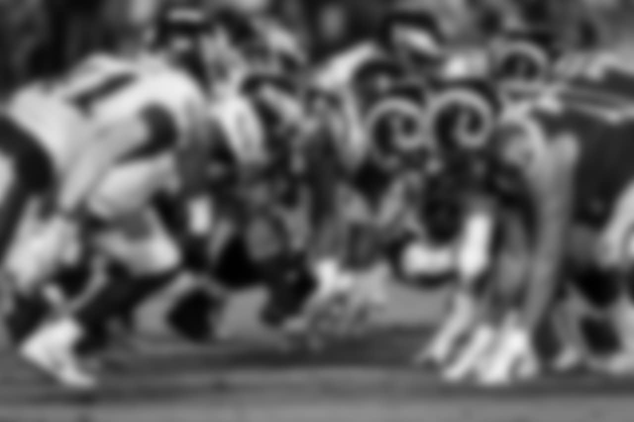 Philadelphia Eagles vs. Los Angeles Rams at the Los Angeles Memorial Coliseum on December 16, 2018