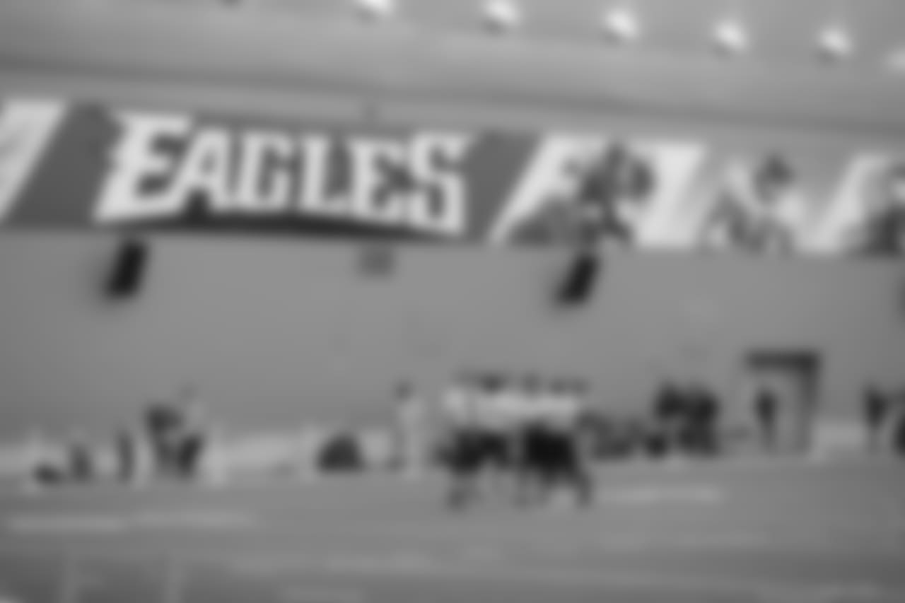 2nd Annual Eagles Flag Football Tournament at the NovaCare Complex on December 15, 2018