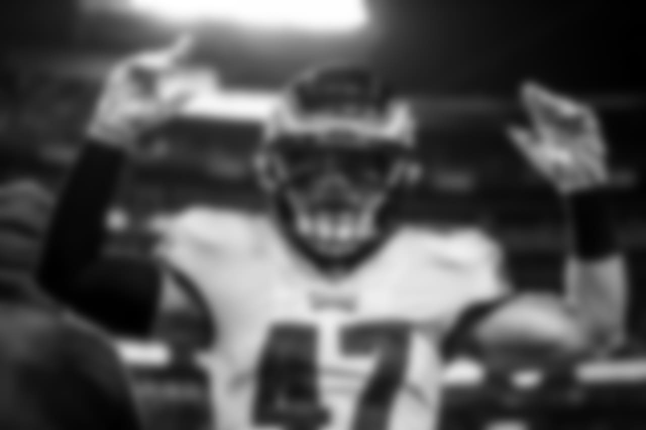 LB Nathan Gerry
Philadelphia Eagles vs. Washington Redskins at FedExField in Landover, Md. On December 30, 2018