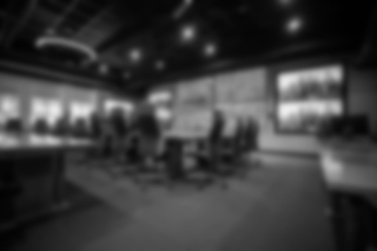 The room is completely digital.