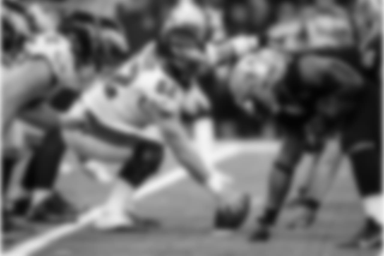 C Jason Kelce
Philadelphia Eagles vs. New Orleans Saints at the Mercedes-Benz Superdome on January 13, 2019