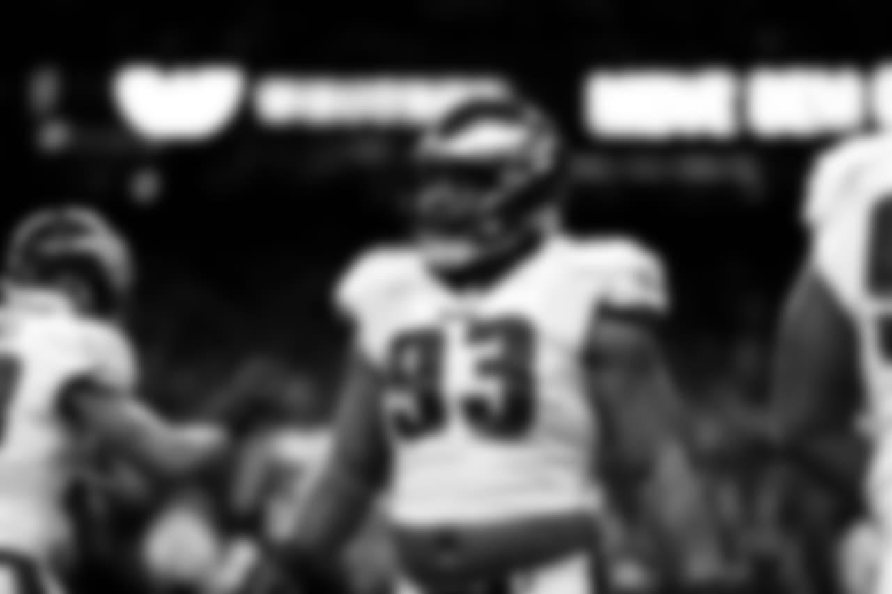 DT Tim Jernigan
Philadelphia Eagles vs. New Orleans Saints at the Mercedes-Benz Superdome on January 13, 2019