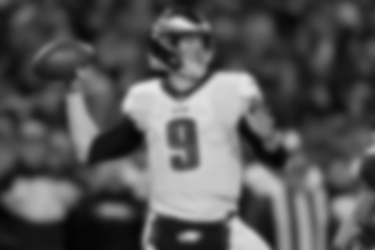 QB Nick Foles
Philadelphia Eagles vs. Chicago Bears at Soldier Field in Chicago on January 6, 2019