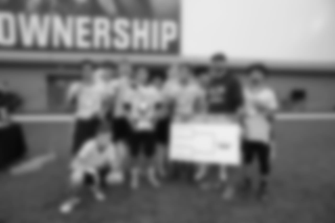 2nd Annual Eagles Flag Football Tournament at the NovaCare Complex on December 15, 2018