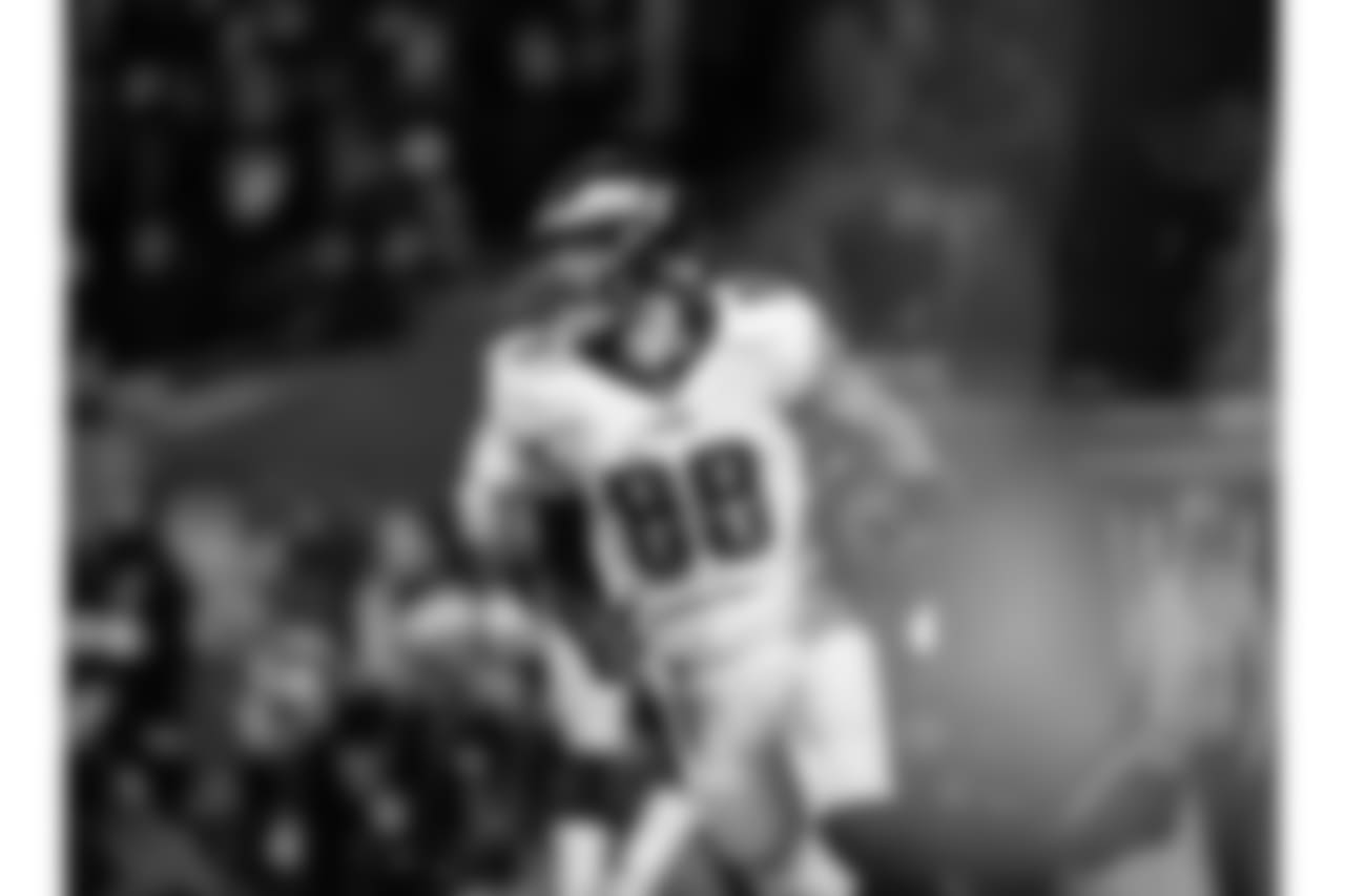 TE Dallas Goedert
Philadelphia Eagles vs. Chicago Bears at Soldier Field in Chicago on January 6, 2019