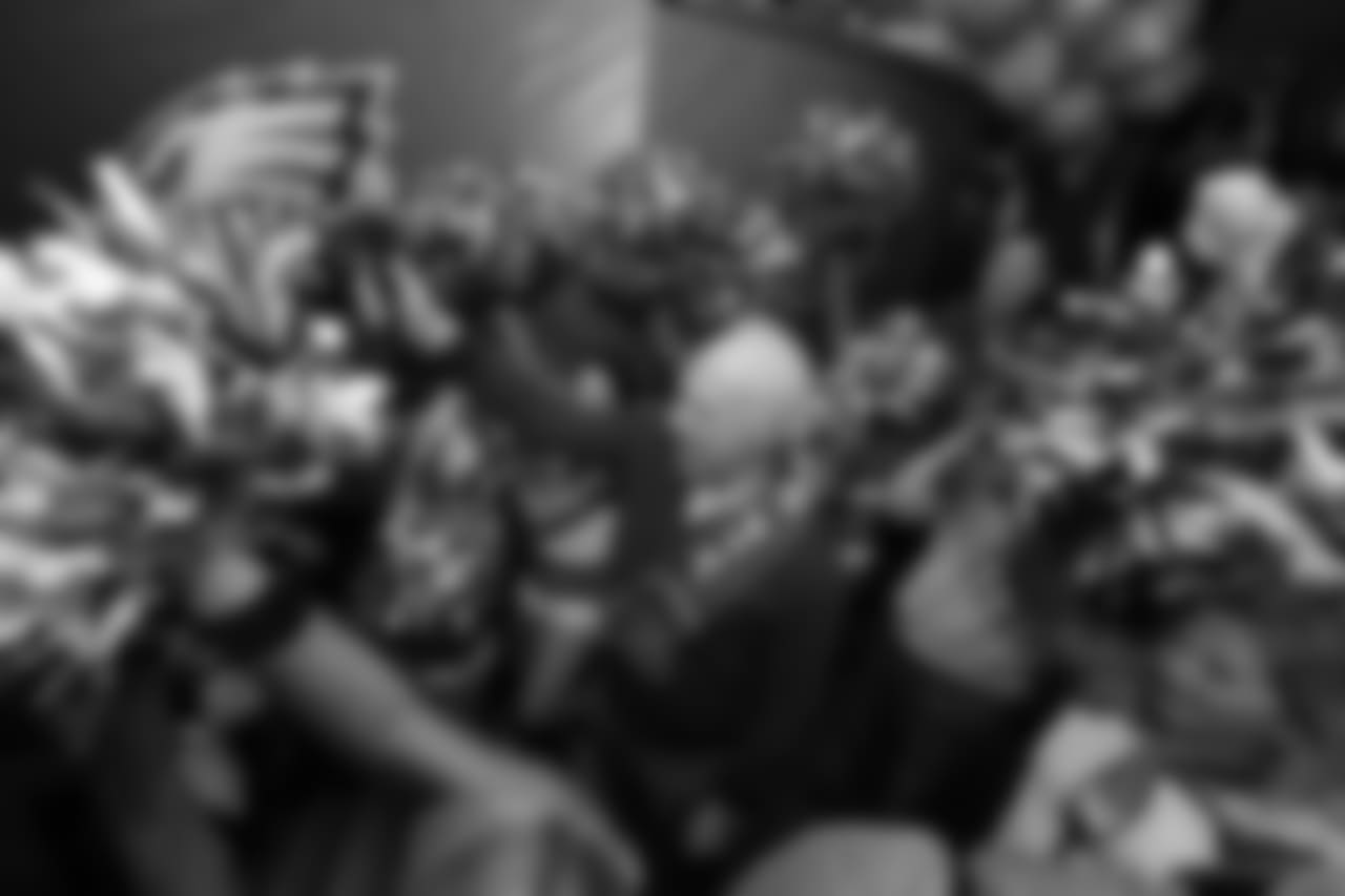 The Philadelphia Eagles pep rally at The Admiralty Pub on October 27, 2018 in London, Pennsylvania. (Photo by Drew Hallowell/Philadelphia Eagles)