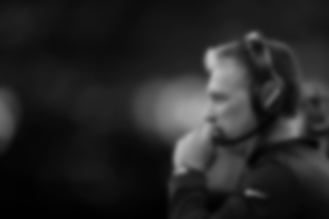 Defensive coordinator Jim Schwartz
Philadelphia Eagles vs. New Orleans Saints at the Mercedes-Benz Superdome on November 18, 2018