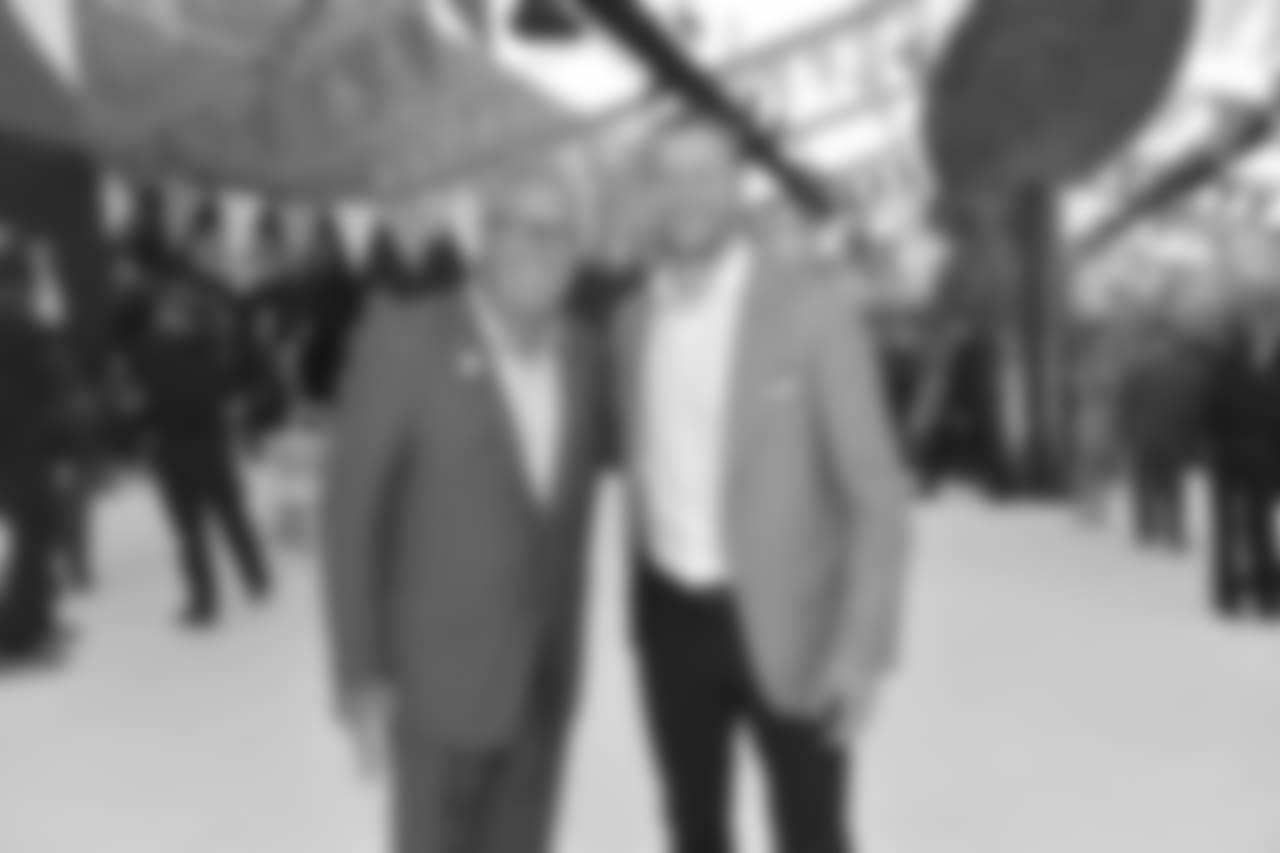 Former Eagles QB Ron Jaworski and QB Carson Wentz