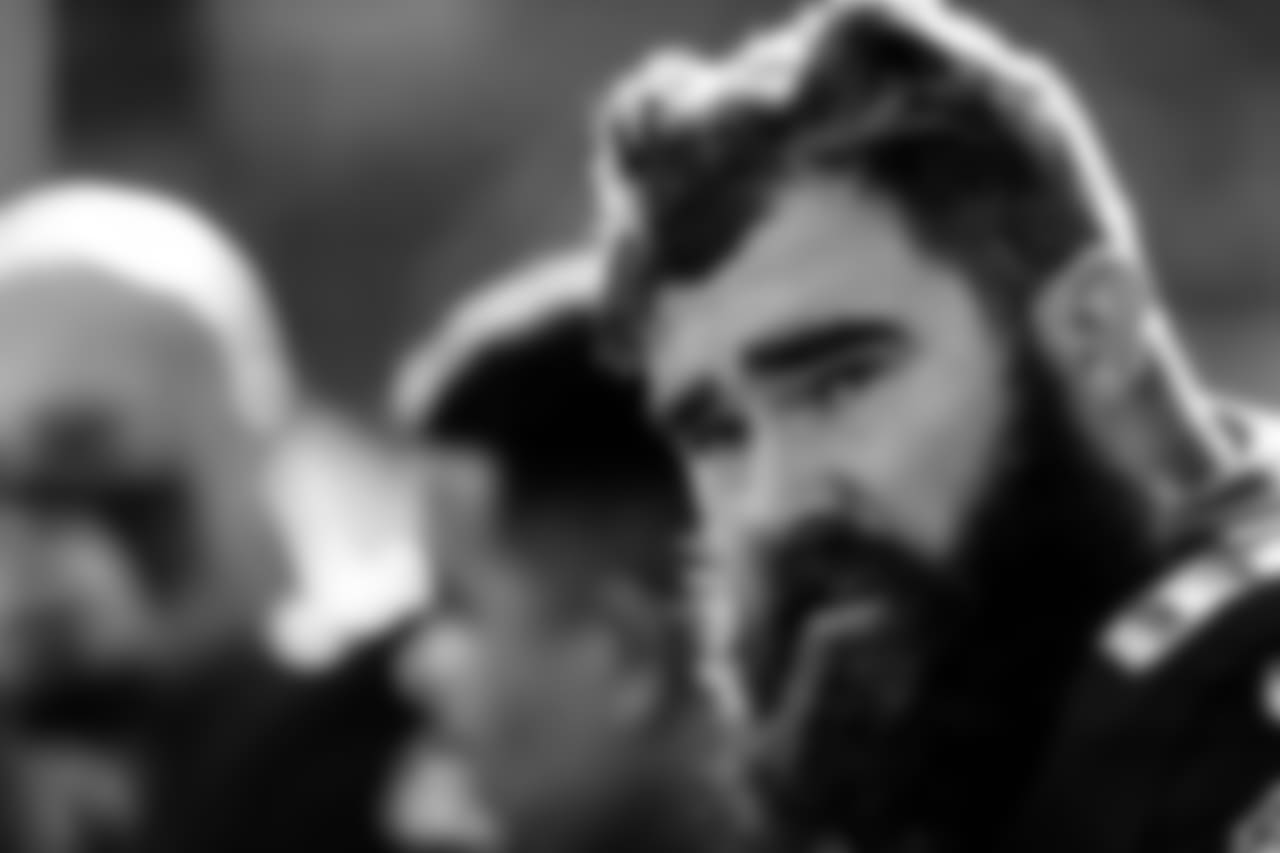 C Jason Kelce
Philadelphia Eagles vs. New York Giants at Lincoln Financial Field on November 25, 2018