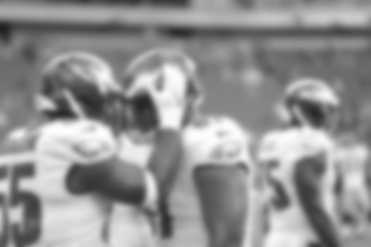 DE Brandon Graham and DT Destiny Vaeao