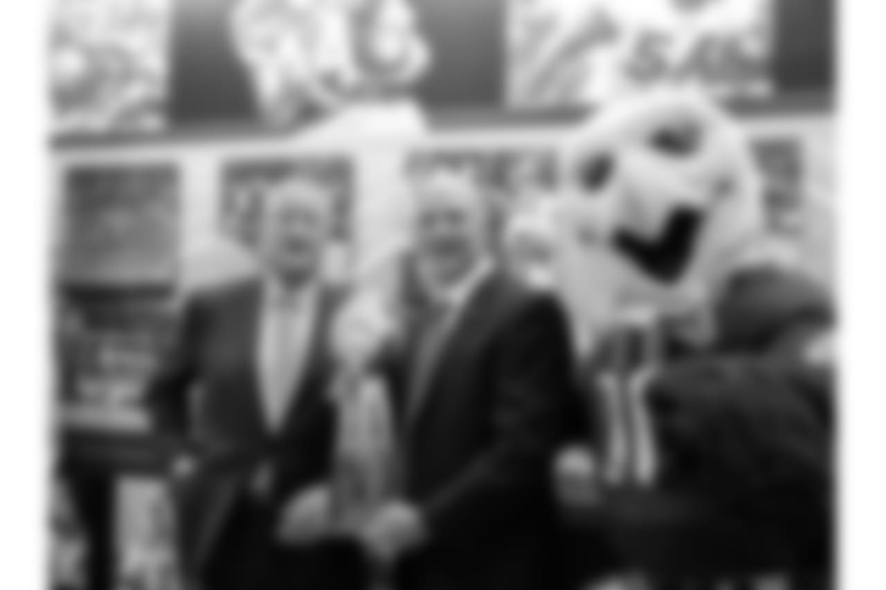 Philadelphia Mayor Jim Kenney was in attendance for the exhibition's unveiling.