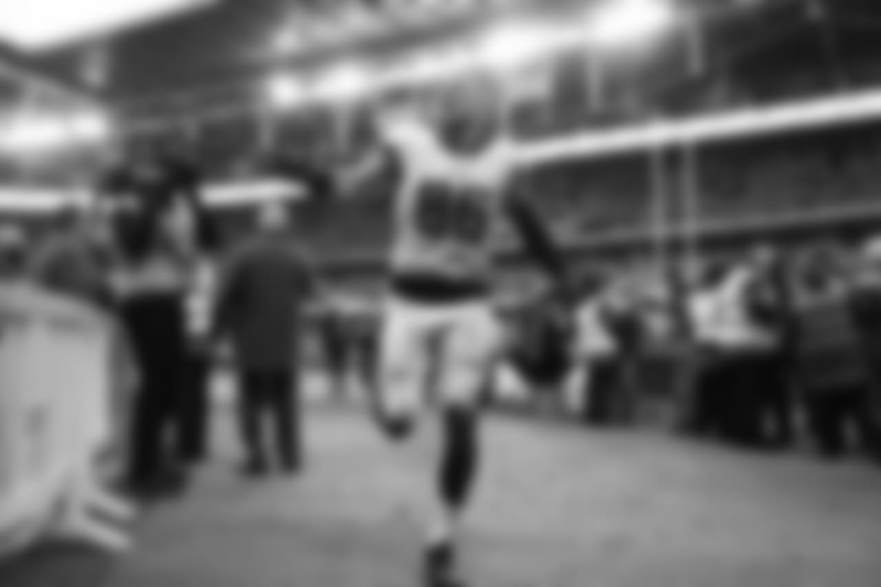 TE Zach Ertz
Philadelphia Eagles vs. Jacksonville Jaguars at Wembley Stadium on October 28, 2018