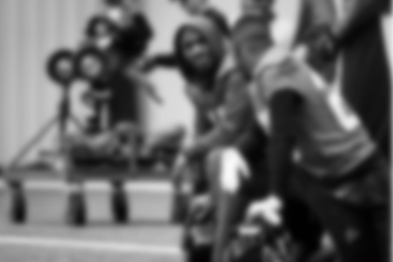 LB Deion Jones, S Damontae Kazee