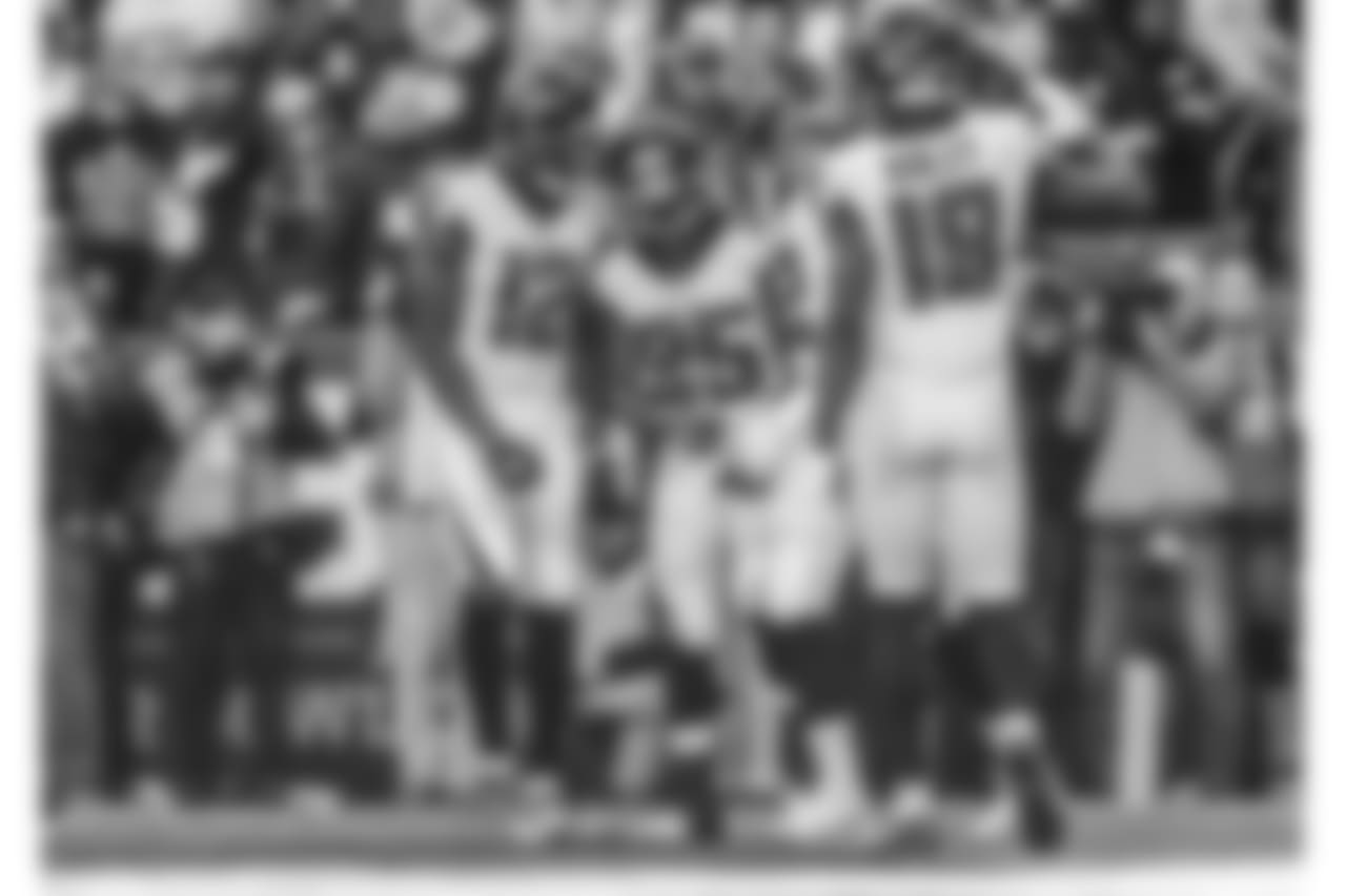 WR Mohamed Sanu, RB Ito Smith, WR Calvin Ridley
Atlanta Falcons / Kara Durrette