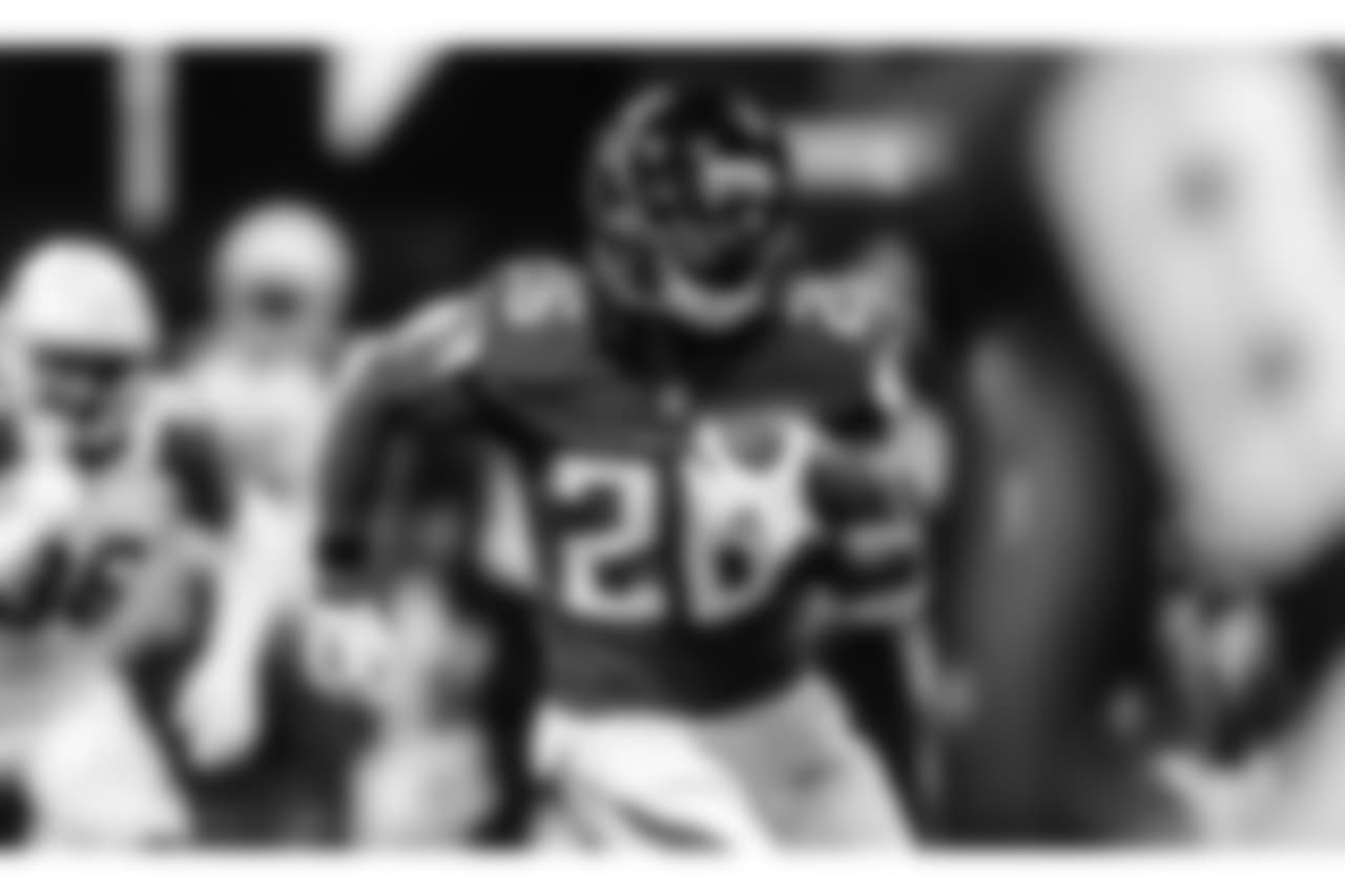 RB Tevin Coleman
Atlanta Falcons / Michael Benford