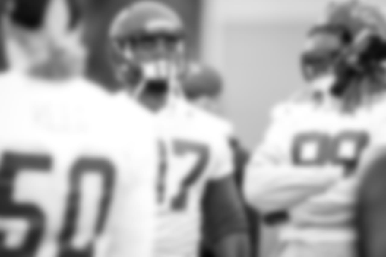 DT Grady Jarrett, DE Takk McKinley